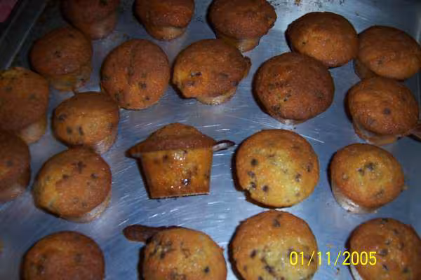 Muffins aux pepites de chocolat
