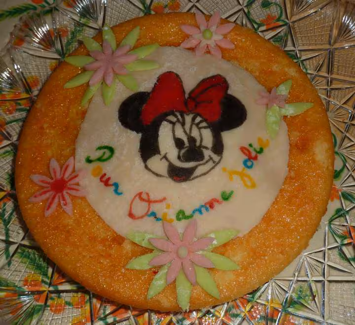 Mon gateau minnie