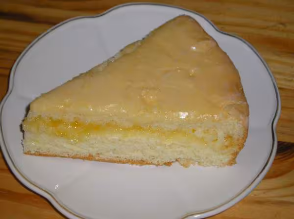 Biscuit mousseux au citron et lemon curd