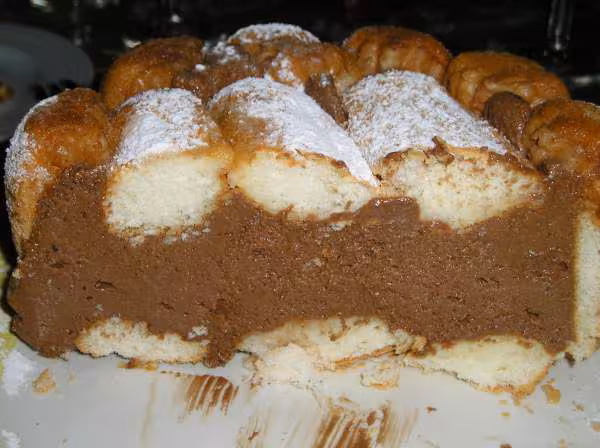 Charlotte russe au chocolat