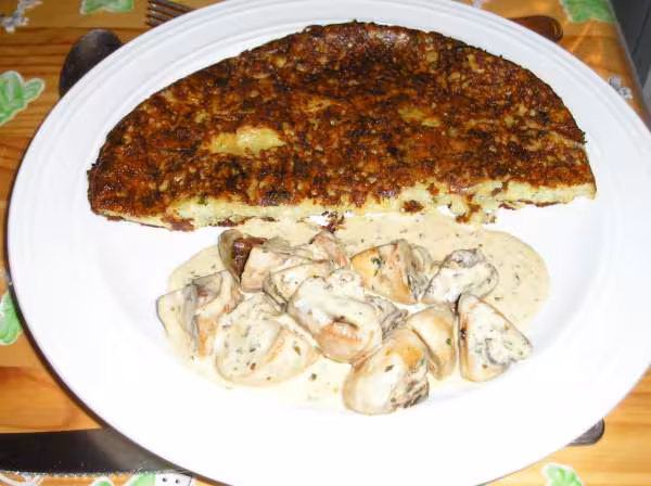 Galette de pommes de terre au comte