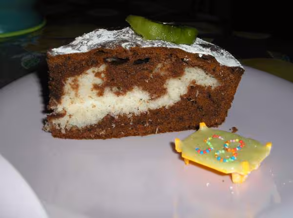 Gateau choco coeur de coco