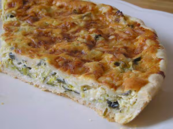 Tarte poireaux comte