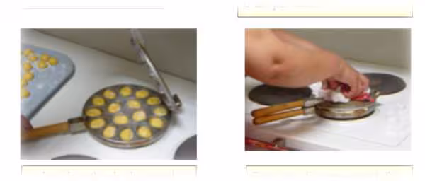 Gateau forme noix