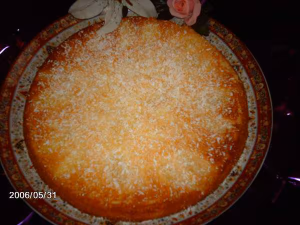 Gateau pomme noix de coco