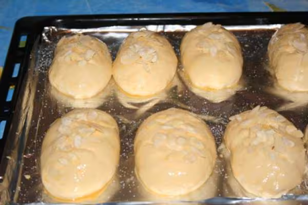 Pains au lait fourre nutella