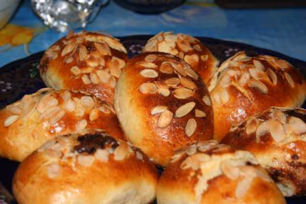 Pains au lait fourre nutella