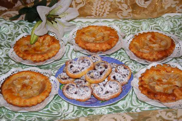 Tartelettes poires amandes