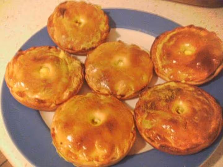 Tourte individuelles pommes de tere