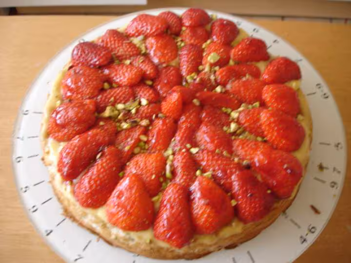Tarte aux fraises