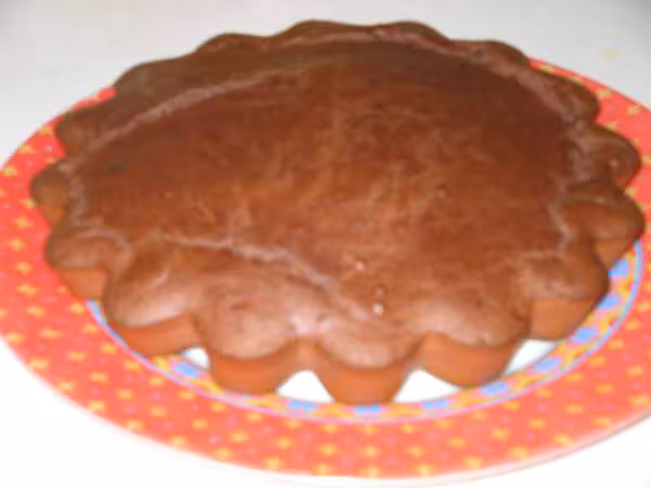 Gateau choco compote photo 1