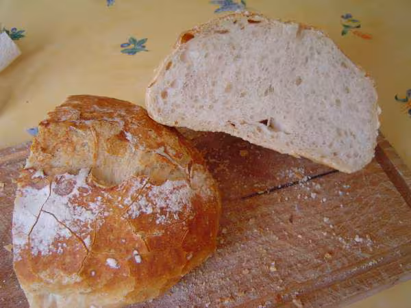 Coupe miche cocotte au levain