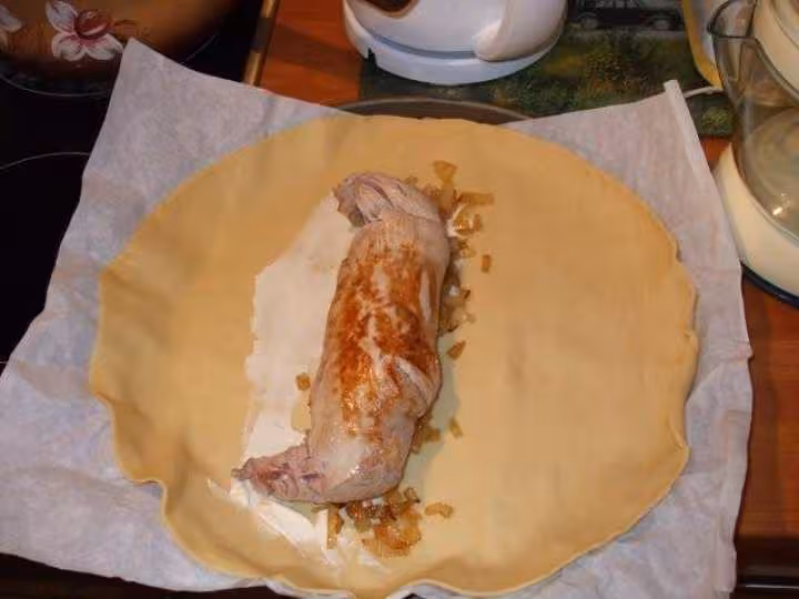 Filet mignon en croute qui rit