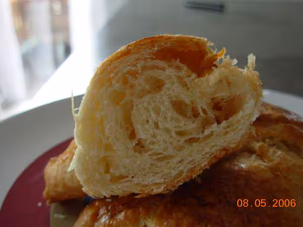 Croissants coupe