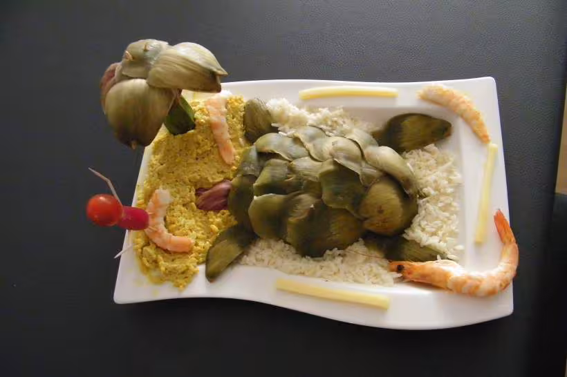 Tortue d artichaut