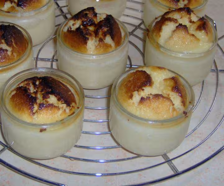 Cremes a la noix de coco