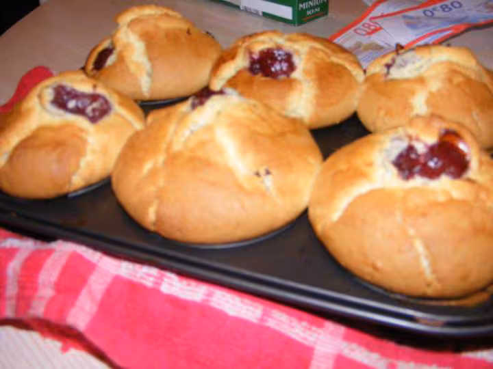 Muffins fruits rouges