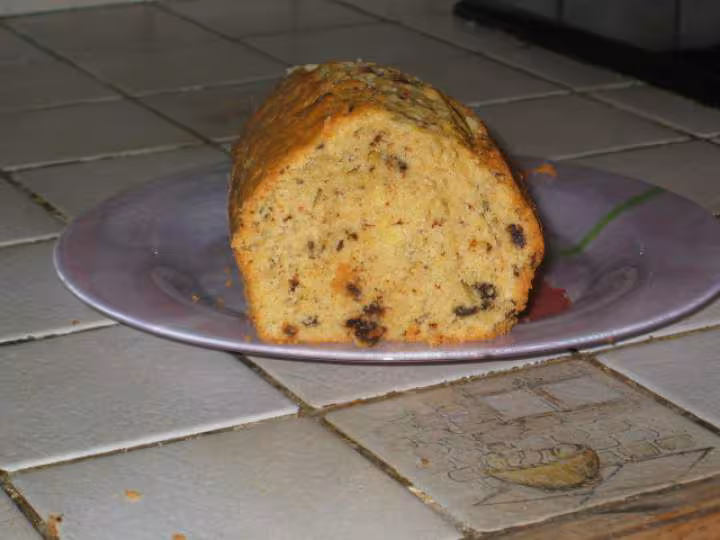 Cake aux pepites de chocolat