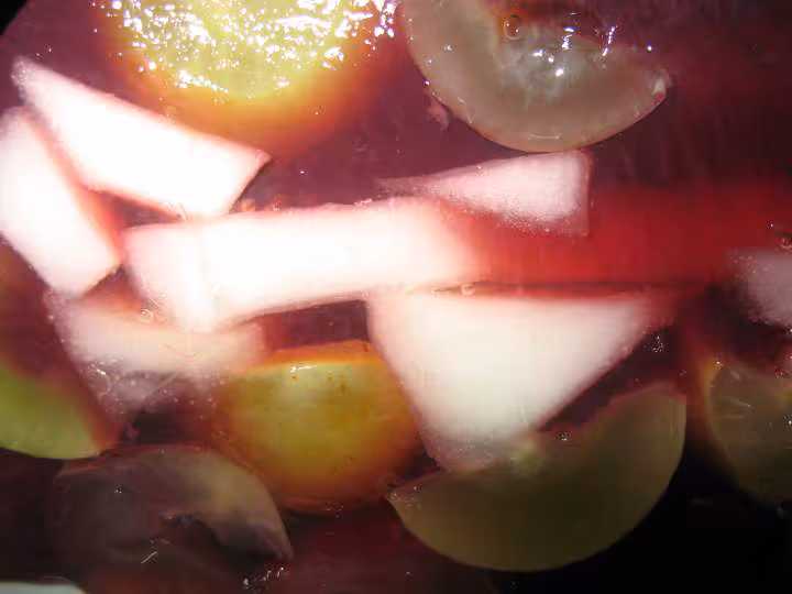 Aspic de fruits