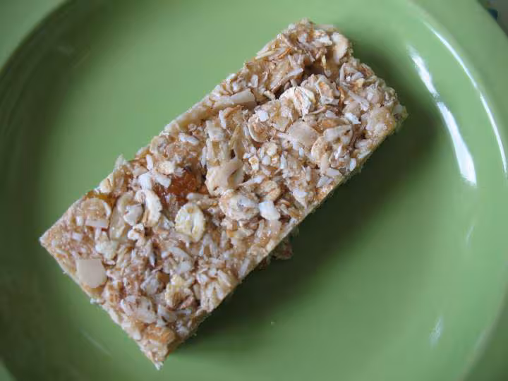 Barres de cereales au beurre de cacahuetes