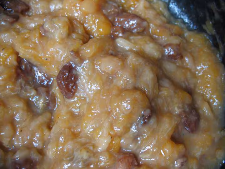 Compote aux epices