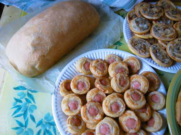 Feuilletes saucisse fromage