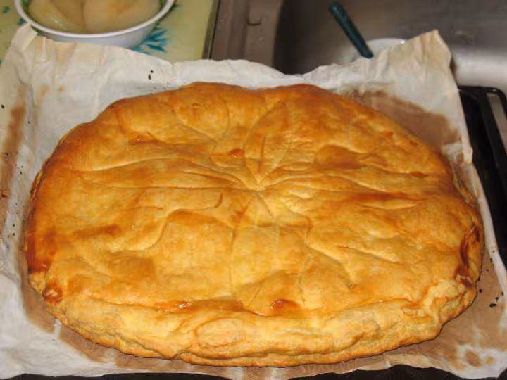 Galette des rois chocolat poires