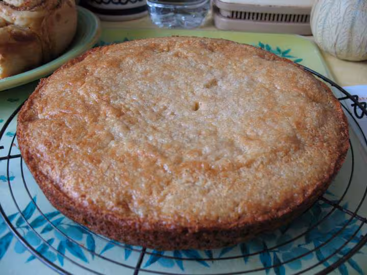 Gateau au verre cholesterol