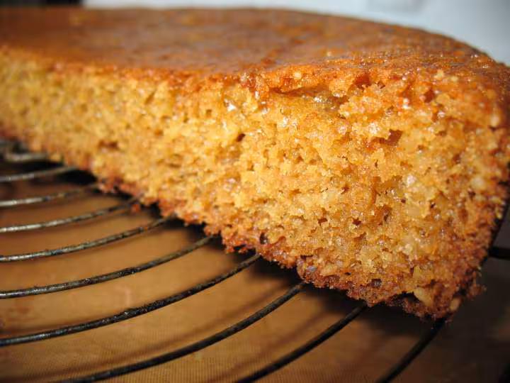 Gateau aux amandes sans oeufs sans beurre