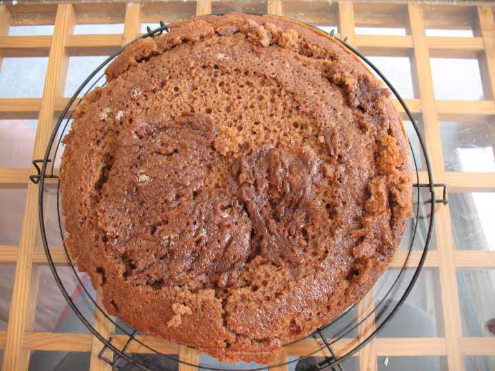 Gateau aux chocolat sans oeufs sans beurre 1ere etape