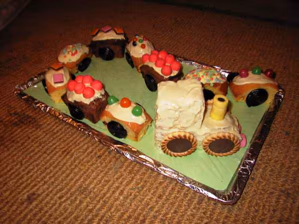 Gateau petit train