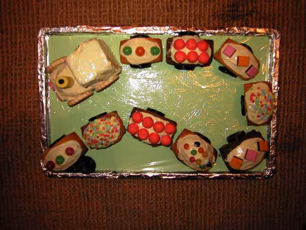 Gateau petit train