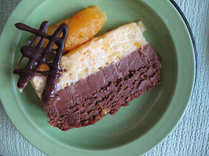 Gateaux orange chocolat