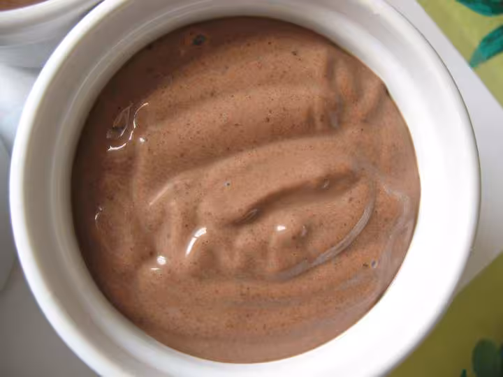 Mousse au chocolat au tofu soyeux