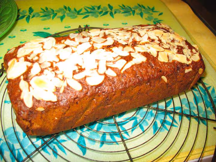 Pain d epices a l orange et aux amandes