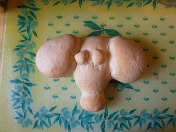 Petit pain tete de chien