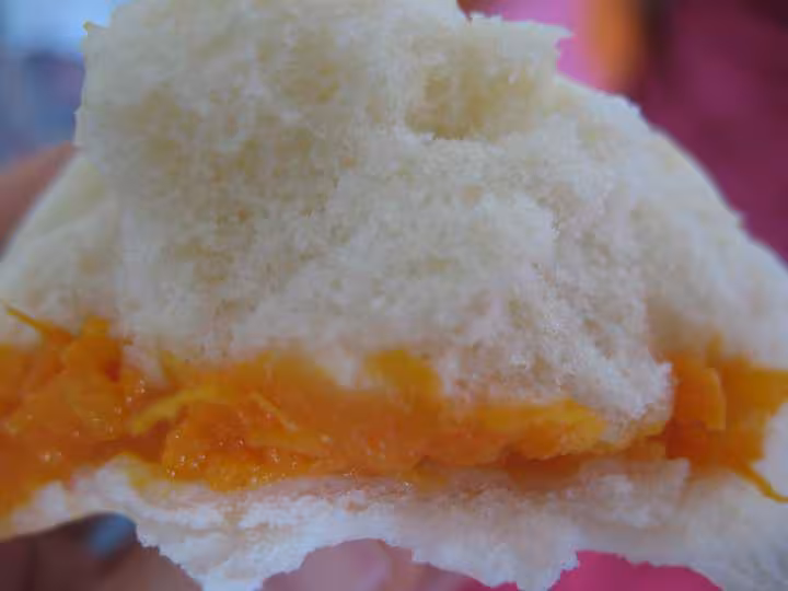 Petites brioches vapeur fourees a la patate douce