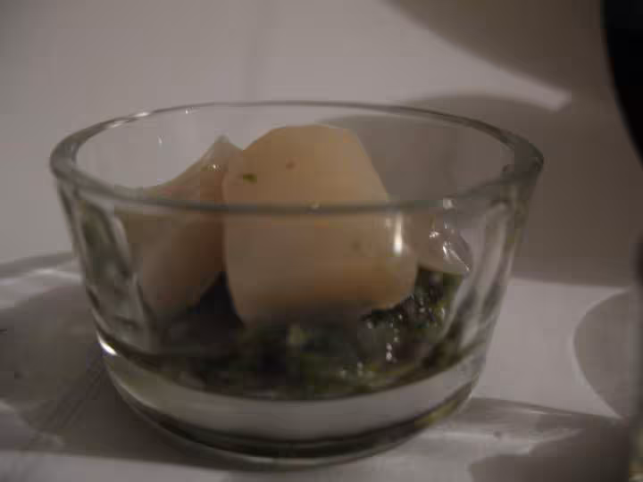Tartare d algues et de st jacques