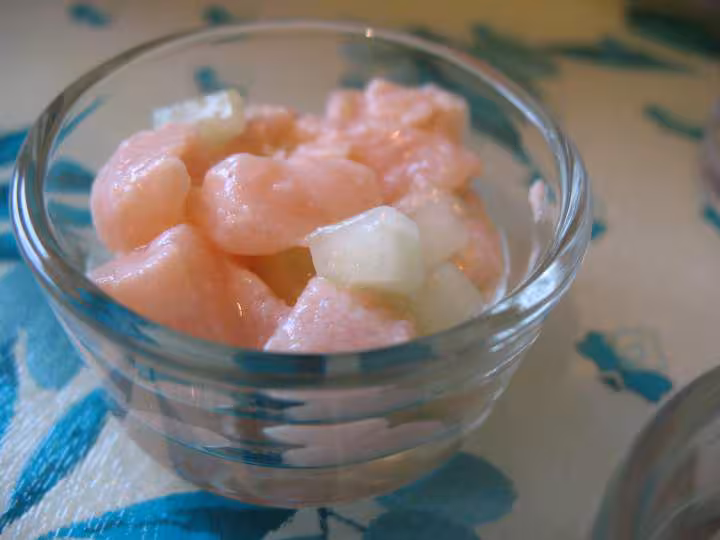 Tartare de saumon