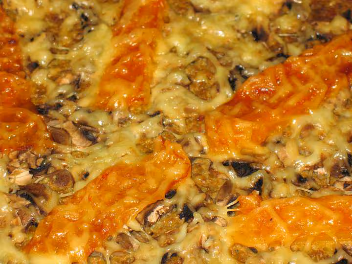 Tarte a la tapenade verte