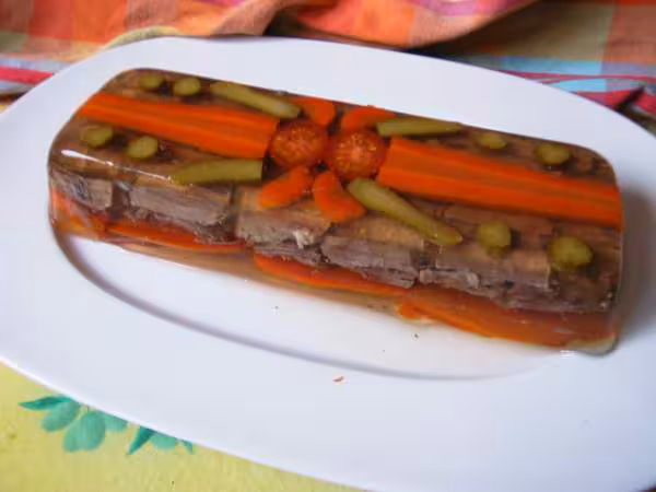 Terrine de pot au feu en gelee