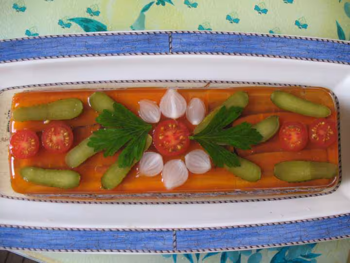 Terrine de pot au feu en gelee