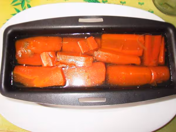 Terrine de pot au feu en gelee avant le demoulage