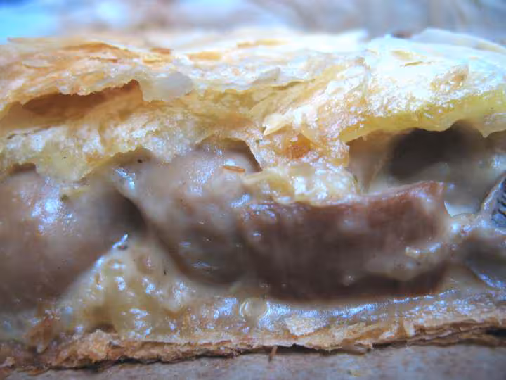 Tourte aux cepes