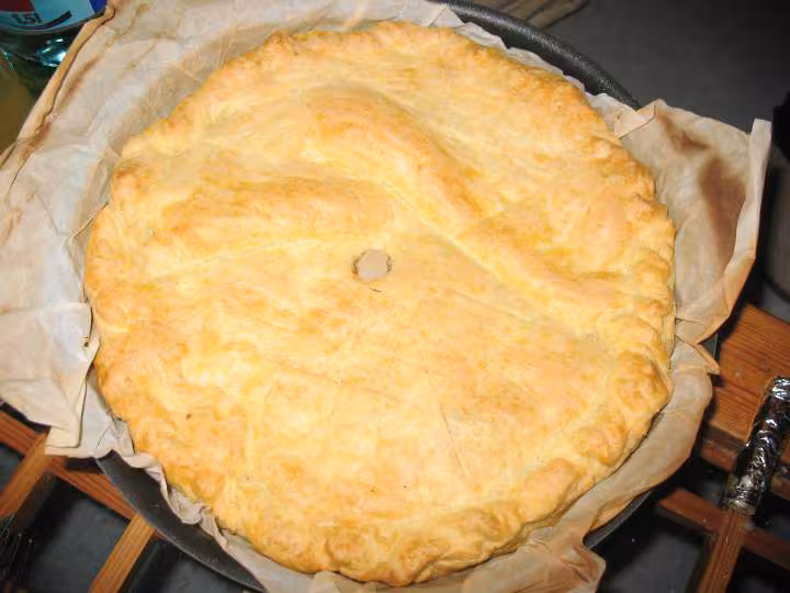 Tourte aux champignons