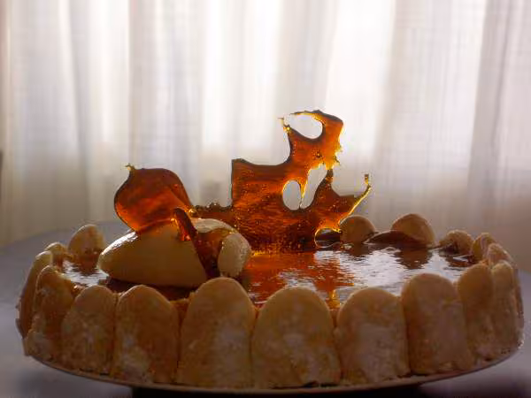 Delice poire caramel 2 entier recette de flore