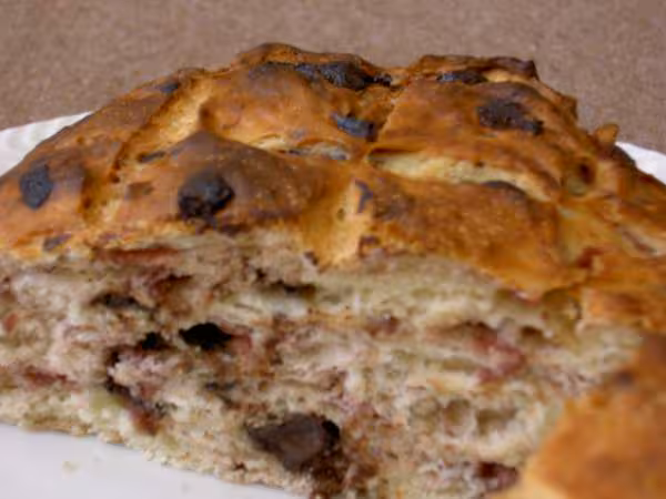 Pain au chocolat et aux cerises acides hollywood