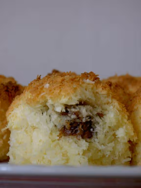 Rocher coco coeur de pralinoise