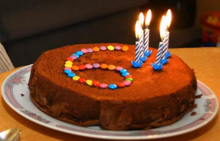 Gateau d anniversaire tout simple