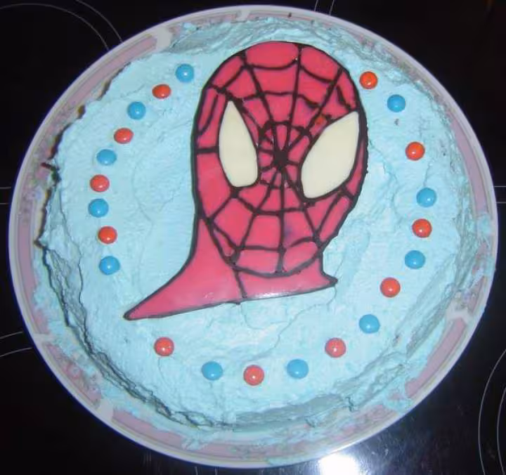 Gateau spiderman